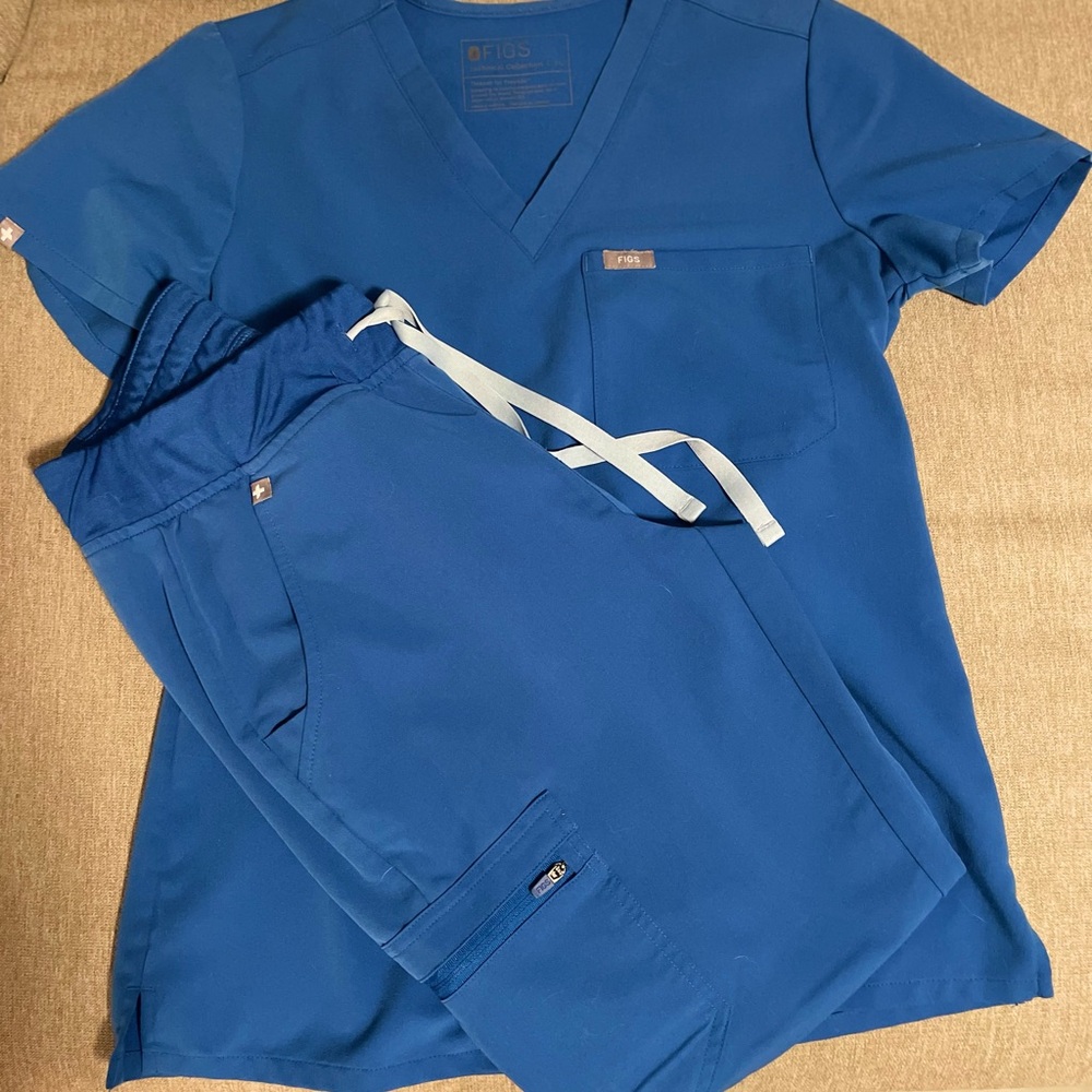 Figs Scrubs - Royal Blue